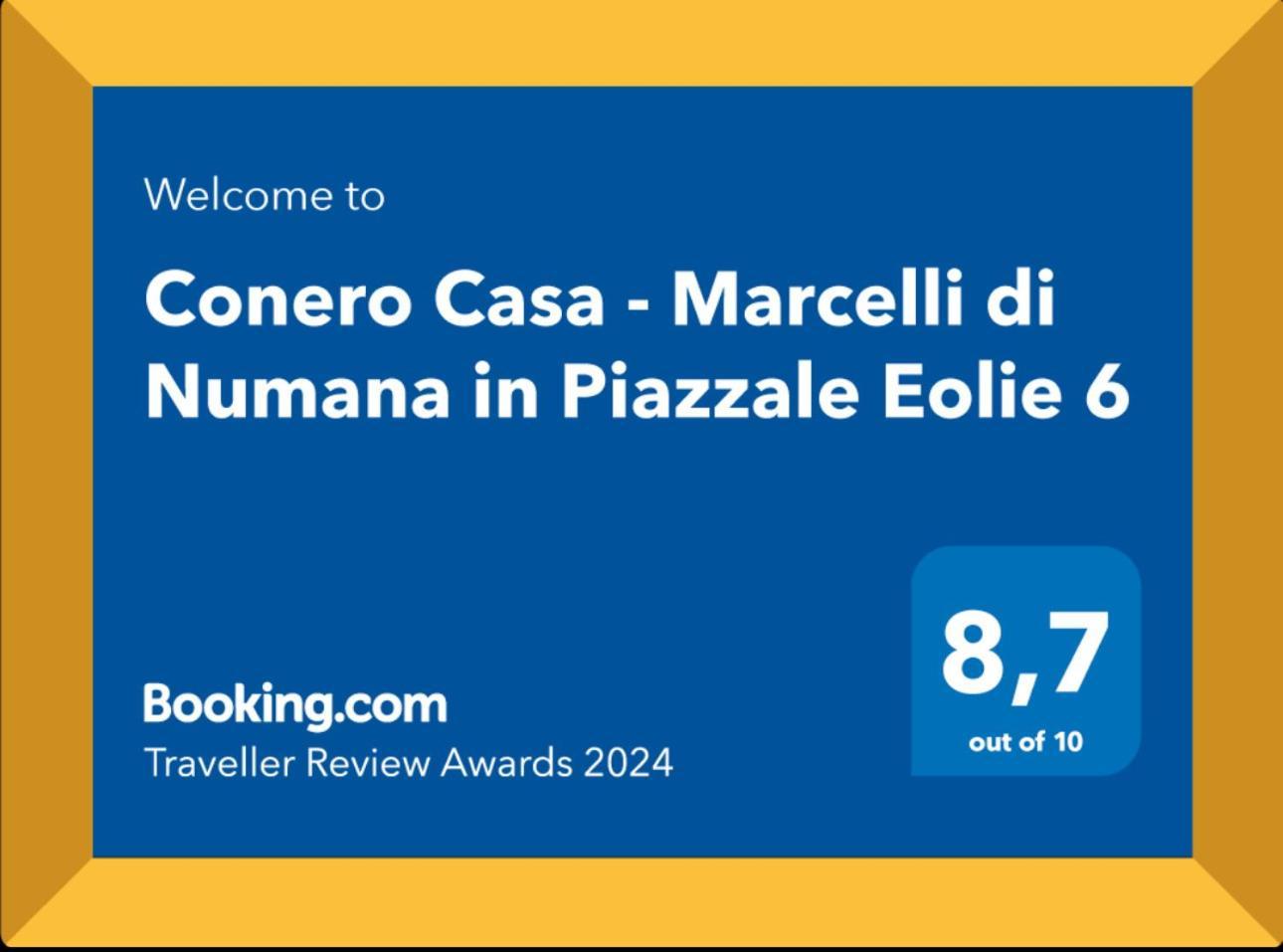 Ferienwohnung Conero Casa - Marcelli Di Numana In Piazzale Eolie 6 Con Parcheggio Esclusivo Exterior foto